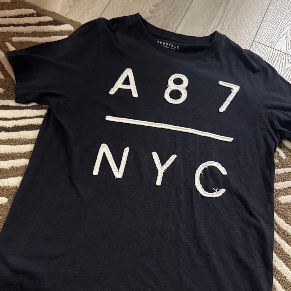Aeropostale Black A87 NYC Tee